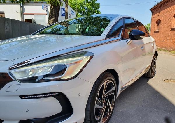 Citroen DS5 cena 69900 przebieg: 129000, rok produkcji 2017 z Zawiercie małe 211